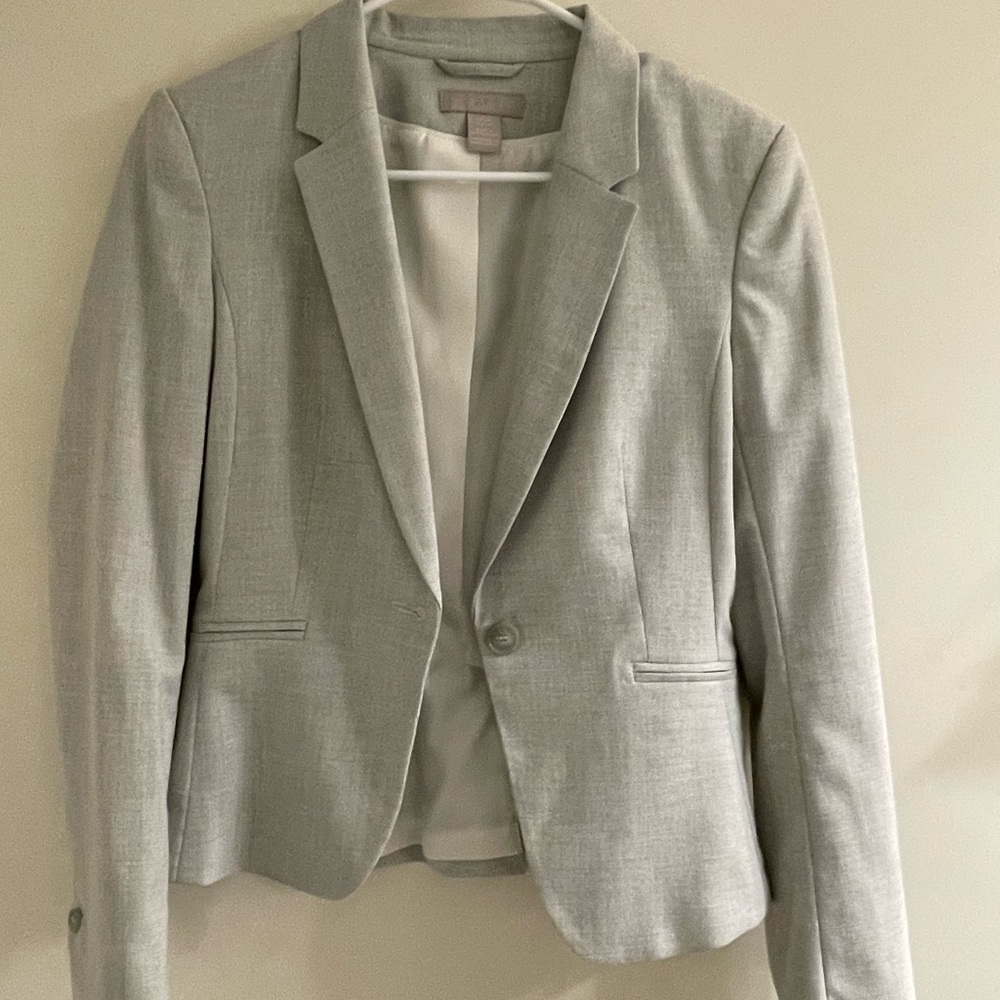 Gray H&M blazer